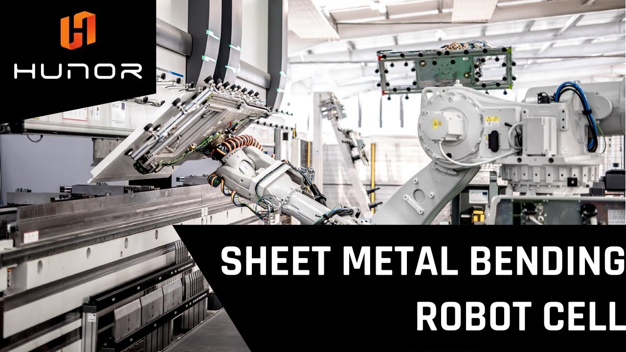 SHEET METAL BENDING ROBOT CELL - YouTube
