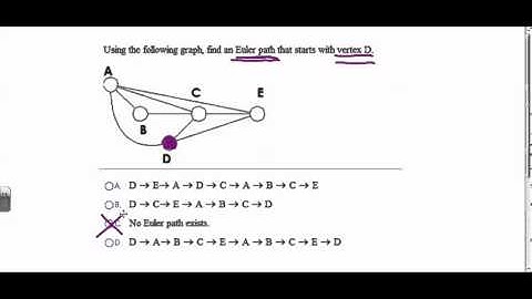 MGF 1107 SECTION 13.2 EULER PATH EXAMPLE 3