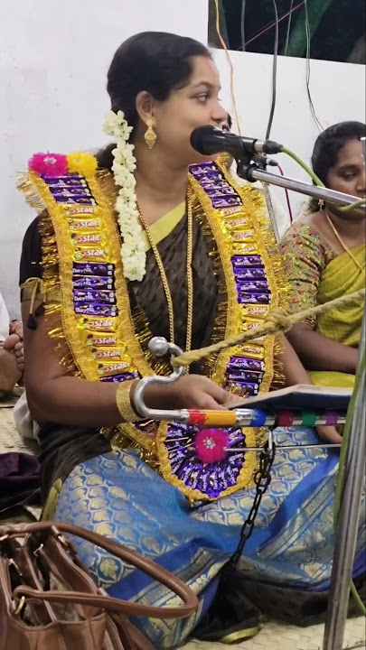 சாக்லேட் 🍫 மாலை அணிவித்த சகோதரிகளே நன்றி 🙏🏻🥰#revathi_villsai #ரேவதிவில்லிசை