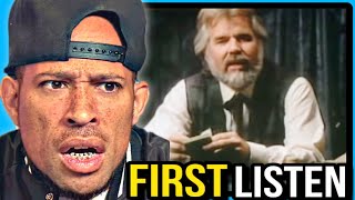 Rapper FIRST time REACTION to Kenny Rogers - The Gambler! This is SO GANGSTER!