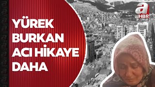 Bina çökerken çocuklarının üzerine kapanan baba kurtarılamadı! Acılı eş o anları anlattı | A Haber