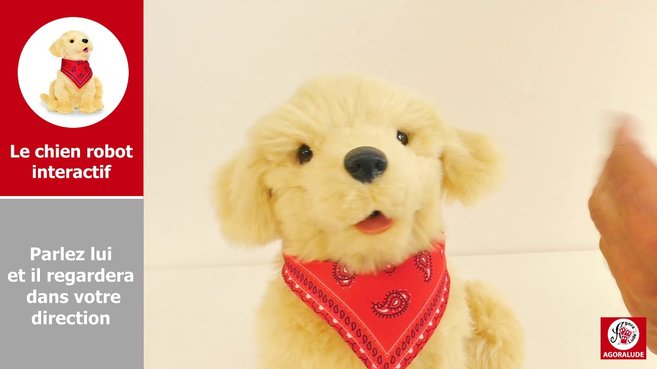 Peluche Chien Interactif