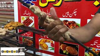 1st Video On street Food Ali Kabab House Bahawalpur Shikar Puri gate Food BBQ Al