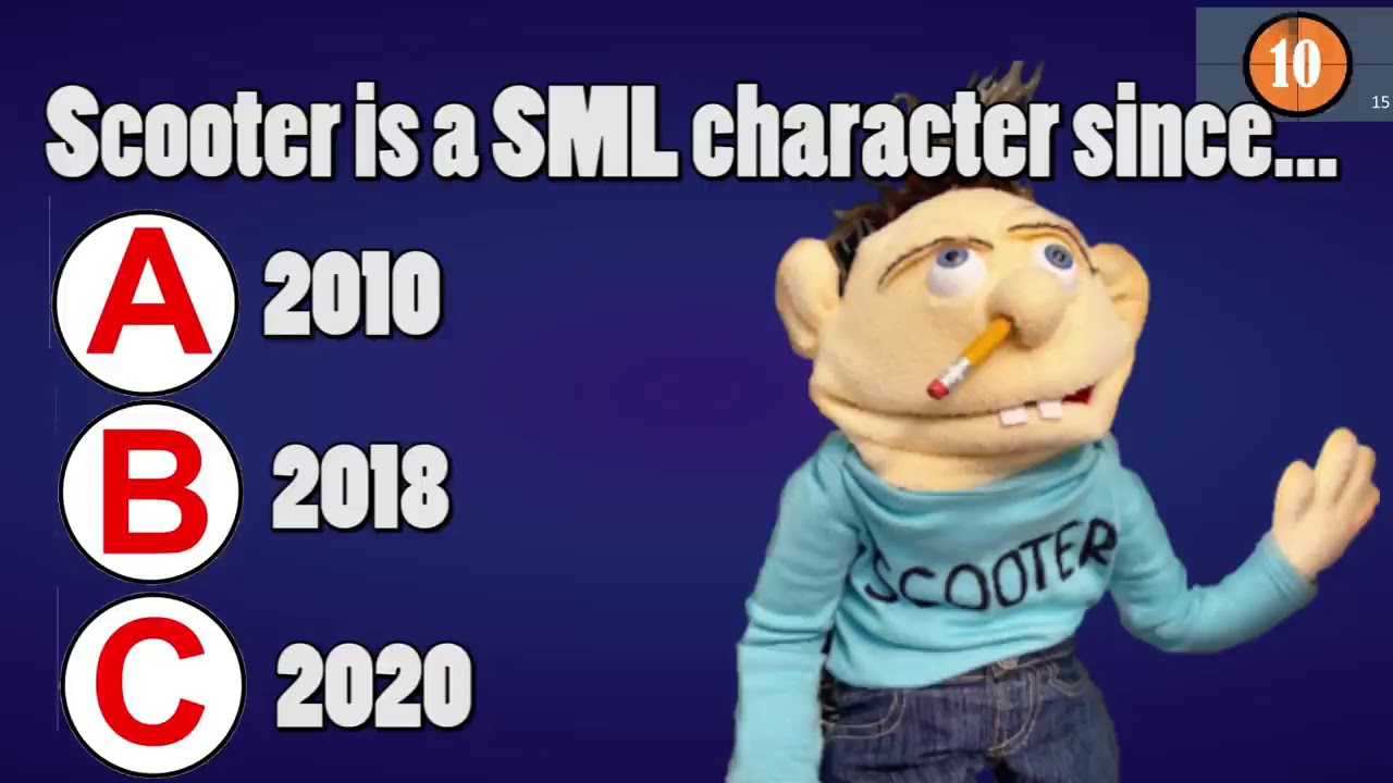 Sml Scooter Rapper How Well Do You Know Scooter SML Quiz SuperMarioLogan Game - YouTube