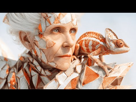 Chameleon Dreams: A Surreal Journey Through Time 4K