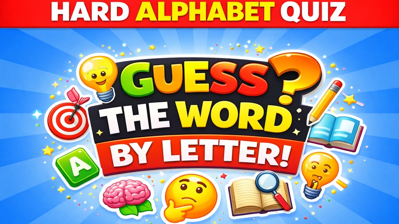 🏆 Hard Alphabet Challenge 🧠 Pick The Least Popular Answer