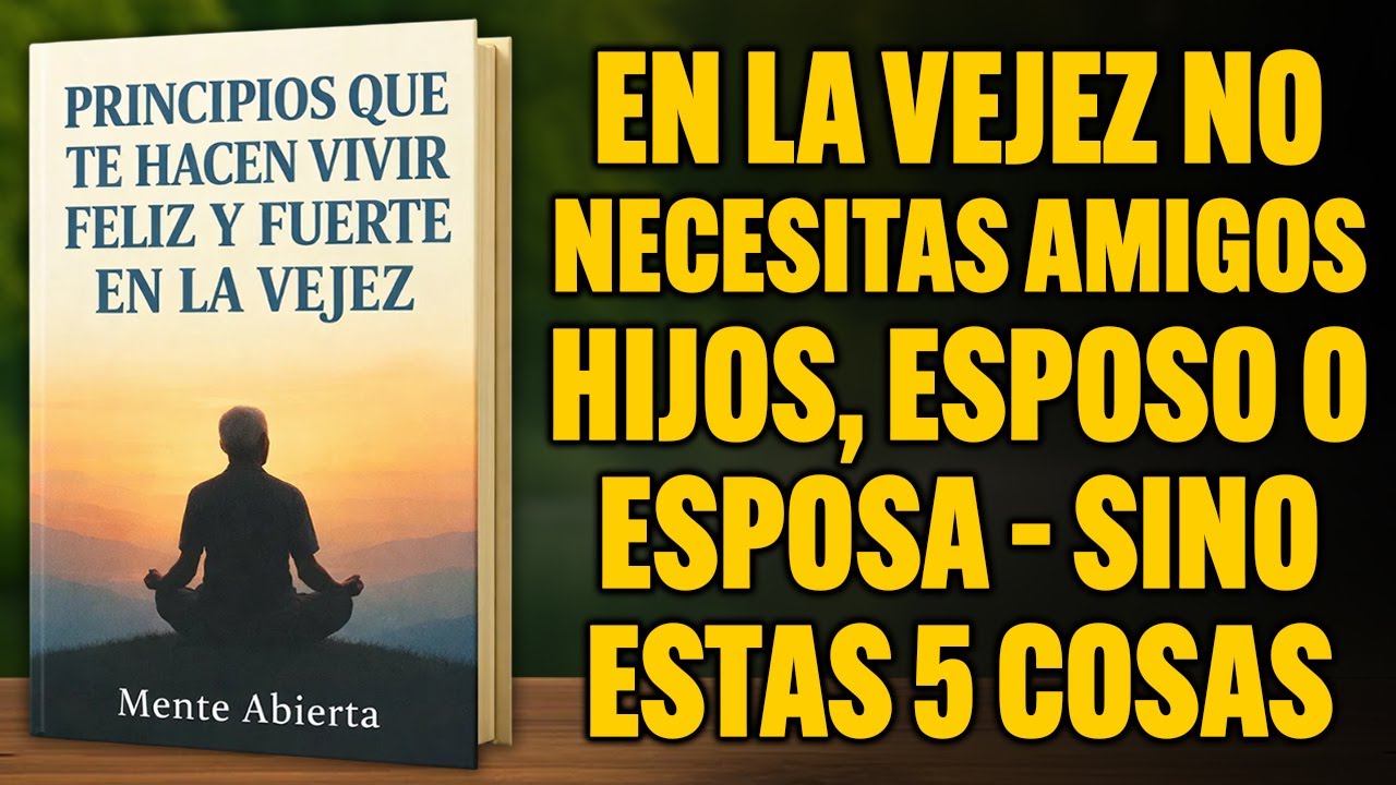 PRINCIPIOS que te hacen Vivir FELIZ y Fuerte en la Vejez | Audiolibro