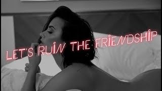 Demi Lovato - RUIN THE FRIENDSHIP [LYRIC VIDEO]