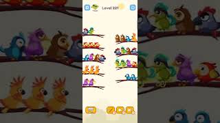 Bird Sort Colour GAMEPLAY LEVEL 221🔥Subscribe Channel@8-Bit games🔥