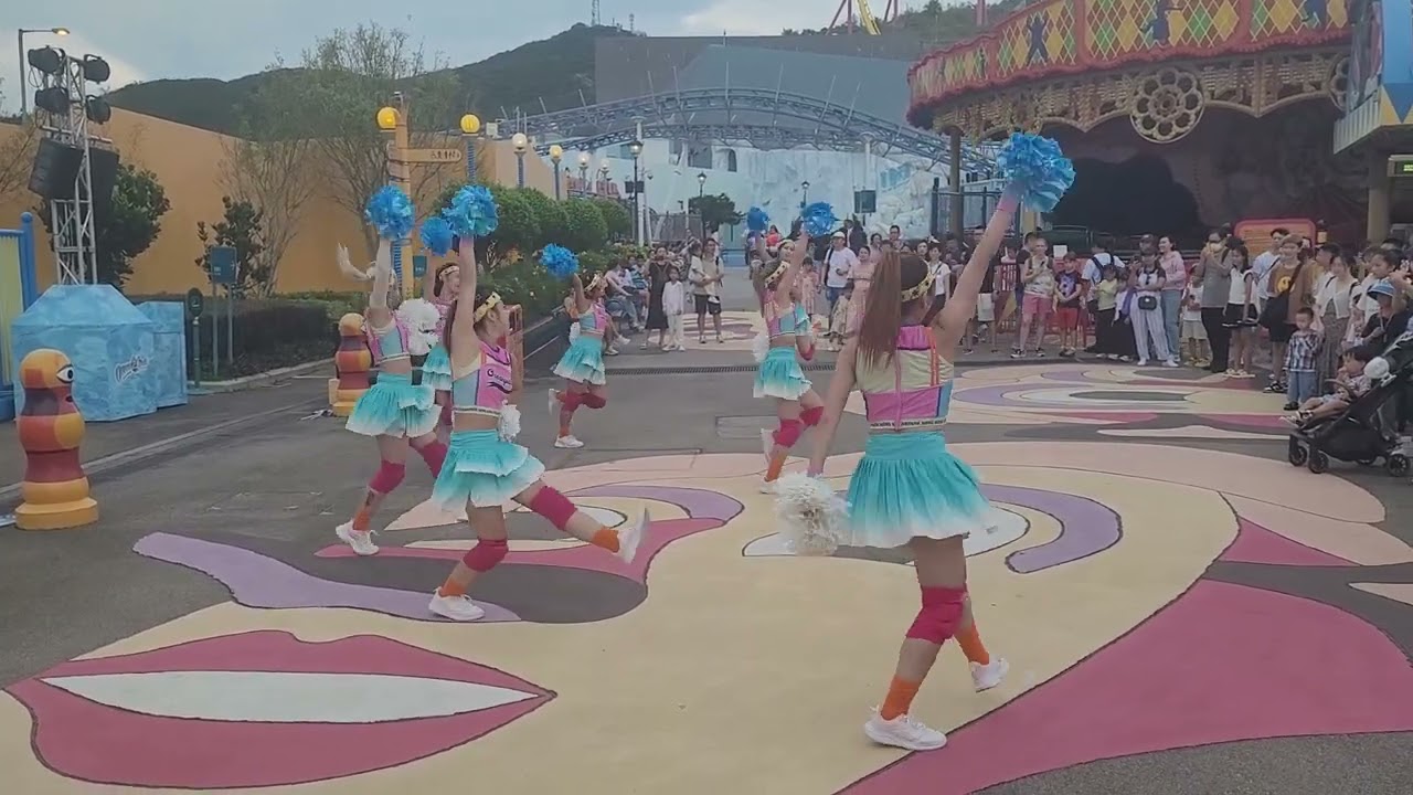 海洋公園夏水禮啦啦熱舞魂表演(1)