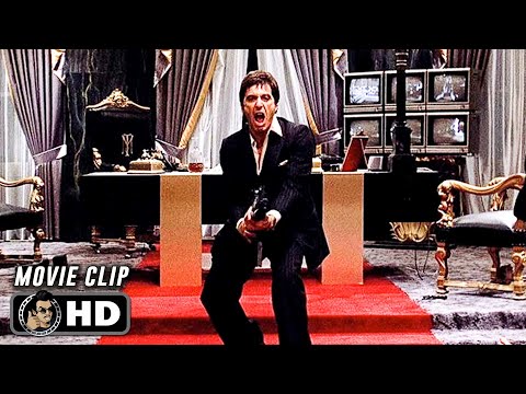 SCARFACE Clip - "Say Hello to My Little Friend!" (1983) Al Pacino