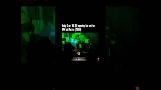 Taking it back over 16 years to Andy C &amp; MC GQ for Ram Records at Matter 🔥