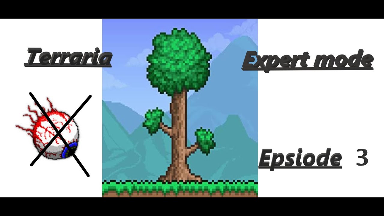 Getting revenge on Eye of Cthulu: Terraria expert mode episode 3 - YouTube
