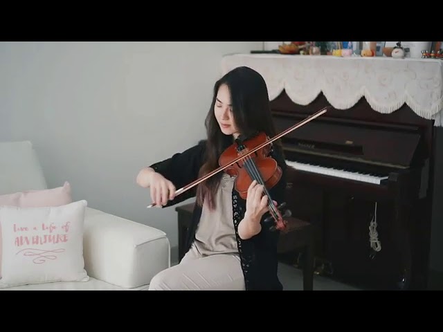 Zona nyaman ft.filosofi kopi (violin cover) By:kezia amelia class=