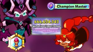 Yam cookie 660M Mysterious yogurt dunes [ Cookierun Ovenbreak ]