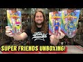Super Friends Brainiac, Bizzaro, Batzarro McFarlane Unboxing &amp; Review!