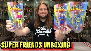 Super Friends Brainiac, Bizzaro, Batzarro McFarlane Unboxing & Review!
