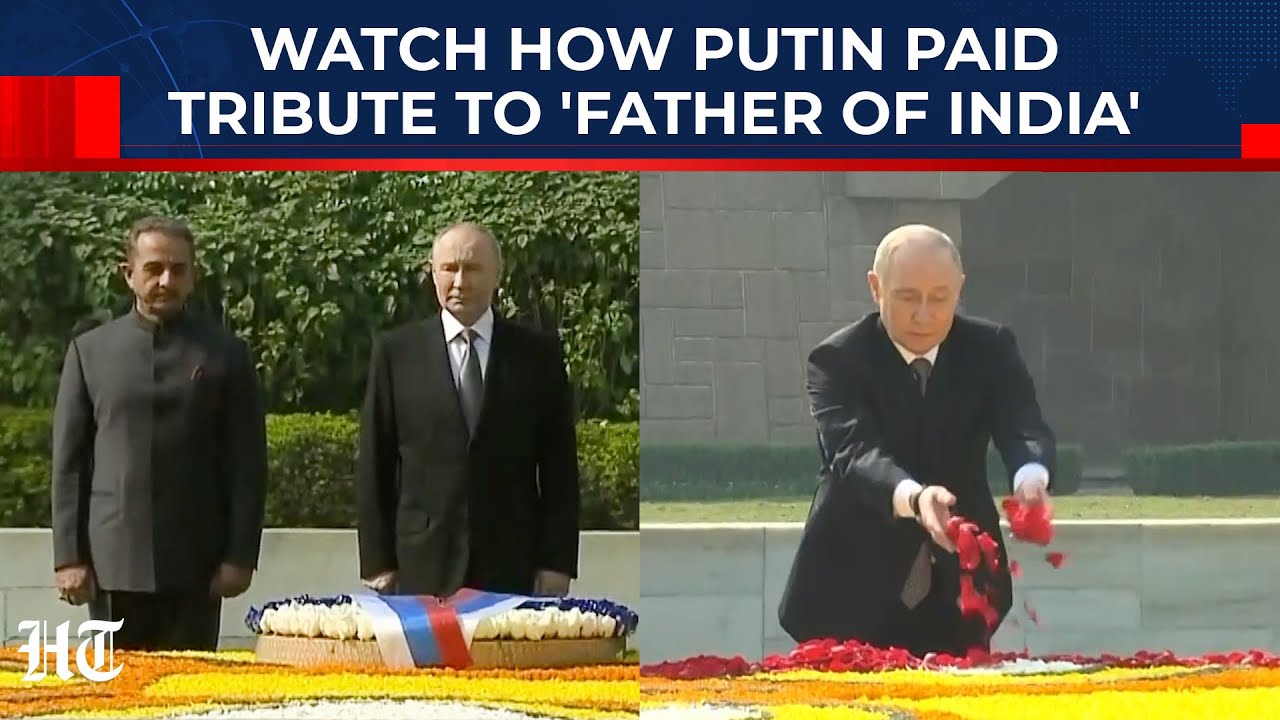 Watch How Putin Paid Tribute To 'Father Of India'; Special Message In Visitors' Diary| MK Gandhi