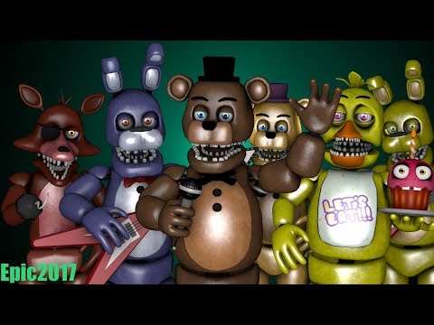 SFM FNaF | The Unwithered Rafamodels Timelapse