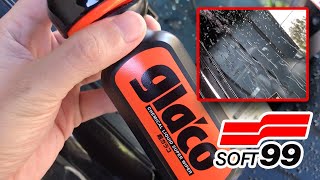 Soft99 Glass Refresh + Glaco Test & Review (Proton Saga LMST) screenshot 1