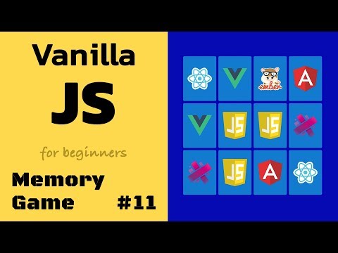 Learn Vanilla Javascript: Memory Game Tutorial - Shuffling [11/11]