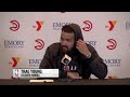 Hawks vs. Warriors Postgame Press Conference: Trae Young