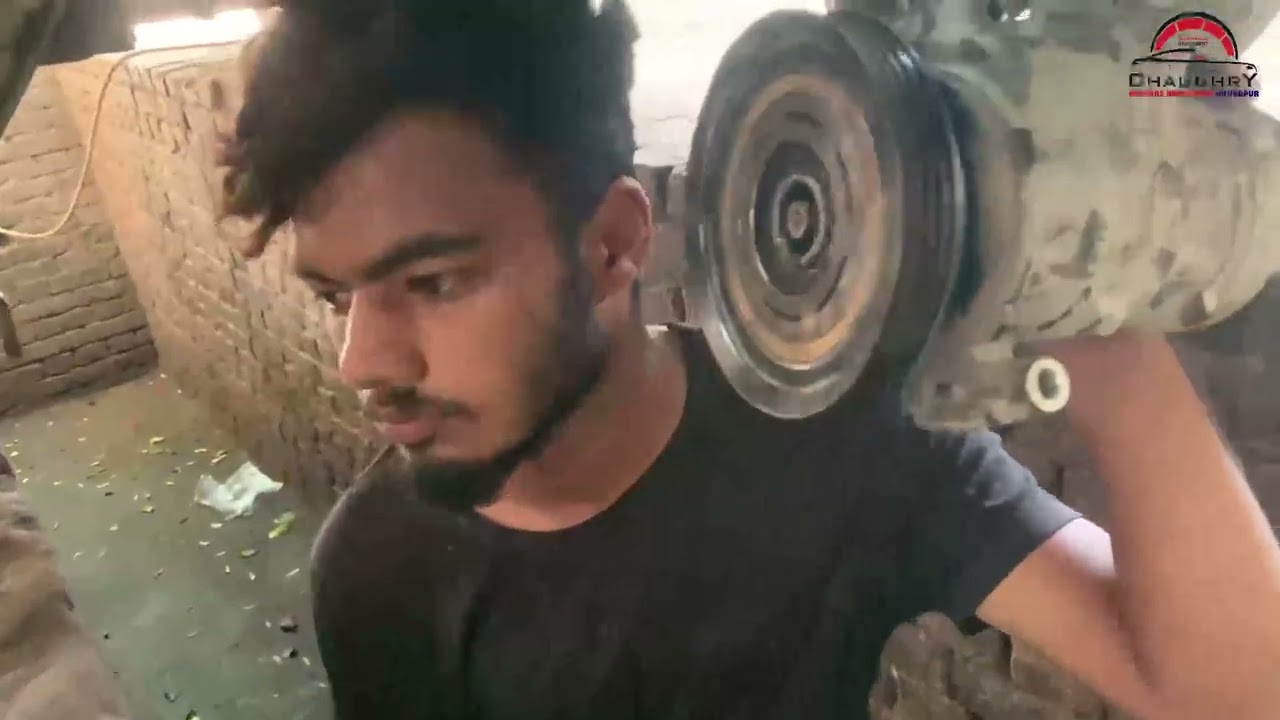 Suzuki WagonR compressor pulley change