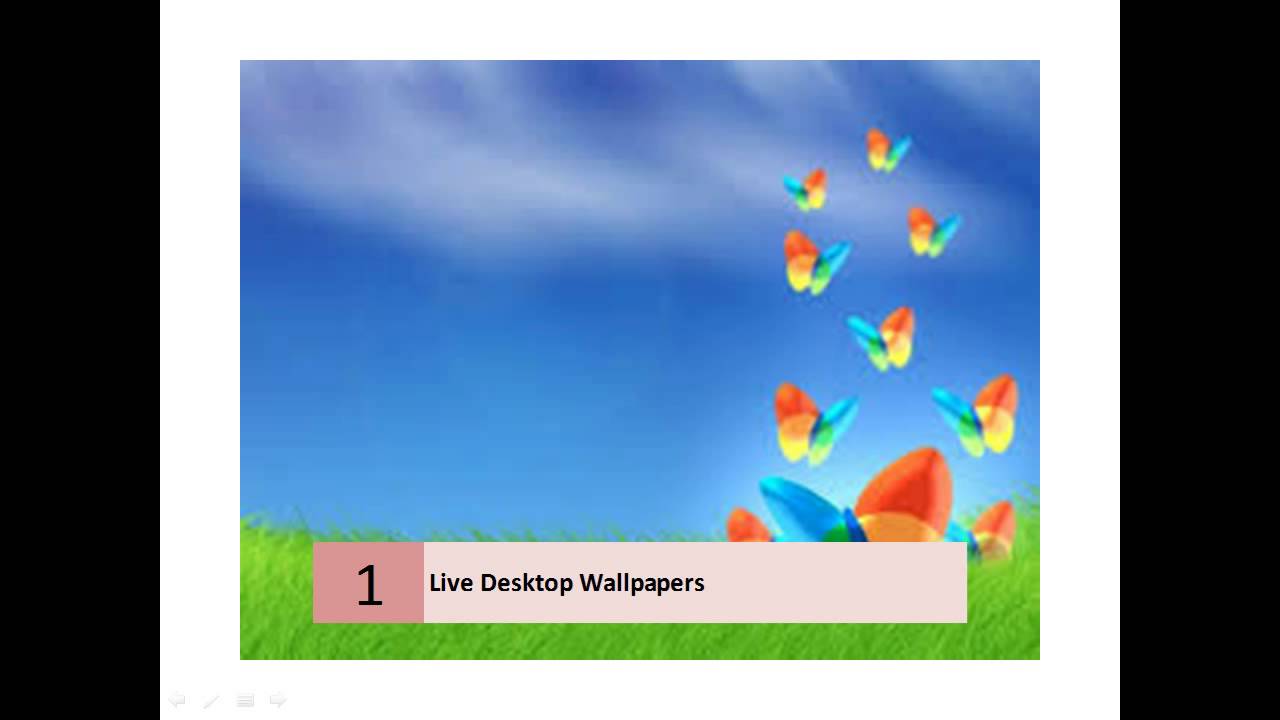Gallery of Live Desktop Wallpapers - YouTube