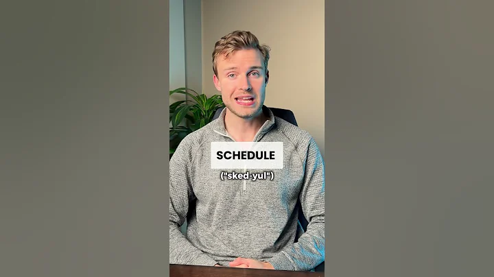 How to pronounce ‘schedule’
