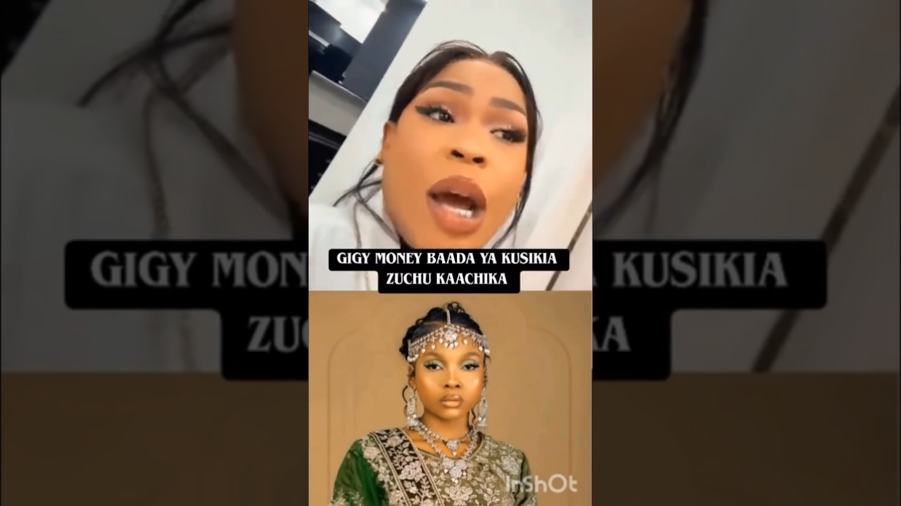GIGY MONEY BAADA YA KUSIKIA ZUCHU KAACHIKA KWENYE NDOA YAKE NA DIAMOND.....