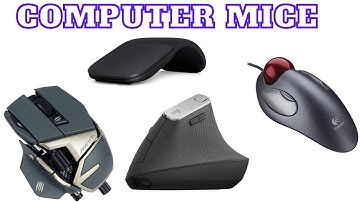 Different types of computer mice