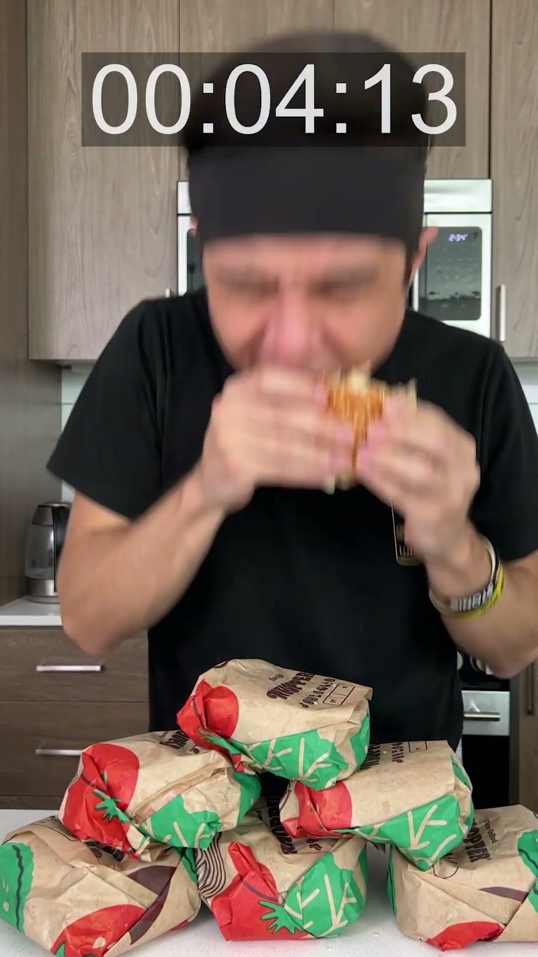 Fastest Whopper Ever Eaten.