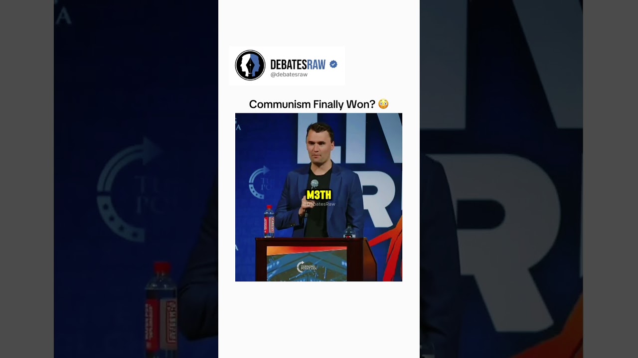 Charlie Kirk Agreed With A Communist?😳 thumbnail