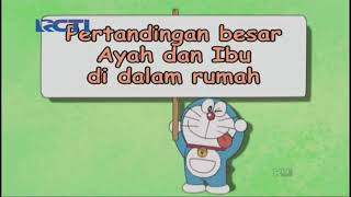 Doraemon bahasa indonesia *( pertanding besar ayah dan ibu di dalam rumah )*