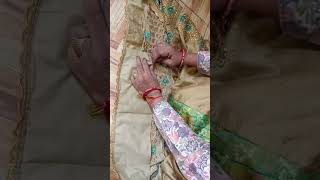 👉 हैवी बॉर्डर साड़ी में फॉल लगाने का आसान तरीका | Beginner Friendly Tutorial