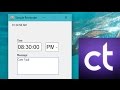 Visual Basic .NET Tutorial #6 - How to create a simple Reminder application