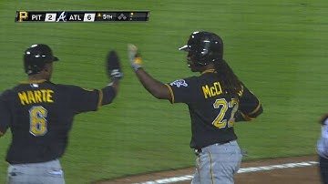 PIT@ATL: Cutch drills a two-run shot to left