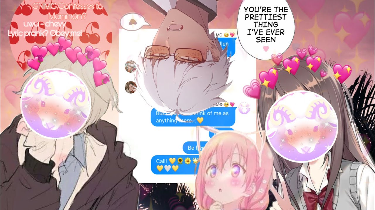 GN!MC “pranks” Mammon? | Mammon x MC | by Chevy | Lyric prank? | Obey me!