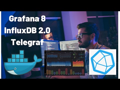 Grafana 8 InfluxDB 2  and Telegraf | Create First Grafana Dashboard