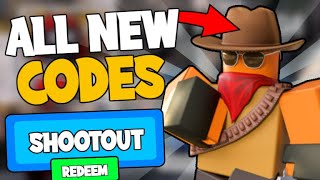 ALL SHOOT OUT CODES! (September 2022) | ROBLOX Codes *SECRET/WORKING*