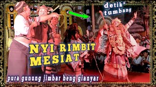 THE EXCITING FIGHT OF TWO MAESTROS//JRO MANGKU SERONGGA vs WAYAN SUKRA-Nyi Rimbit #calonaranggianyar
