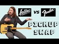 Fender custom shop blackguard 5051 vs lollar special t pickups telecaster tone showdown