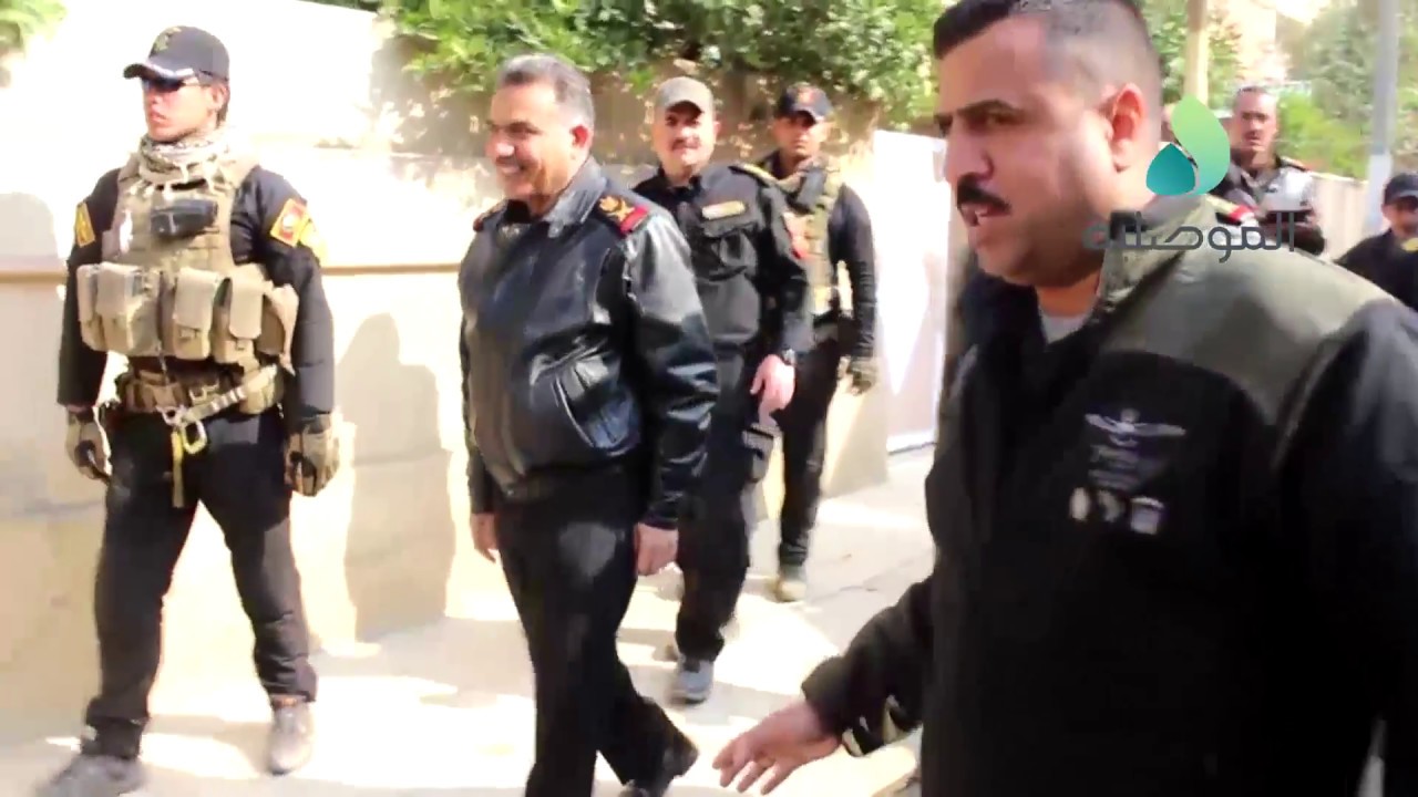 الاسدي والسعدي يتجولان  في احياء العامل و موصل الجديدة ووادي العين بالجانب الايمن