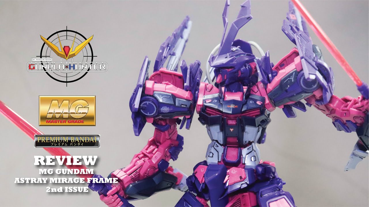 EP 215 REVIEW MG GUNDAM ASTRAY MIRAGE FRAME 2nd ISSUE - YouTube