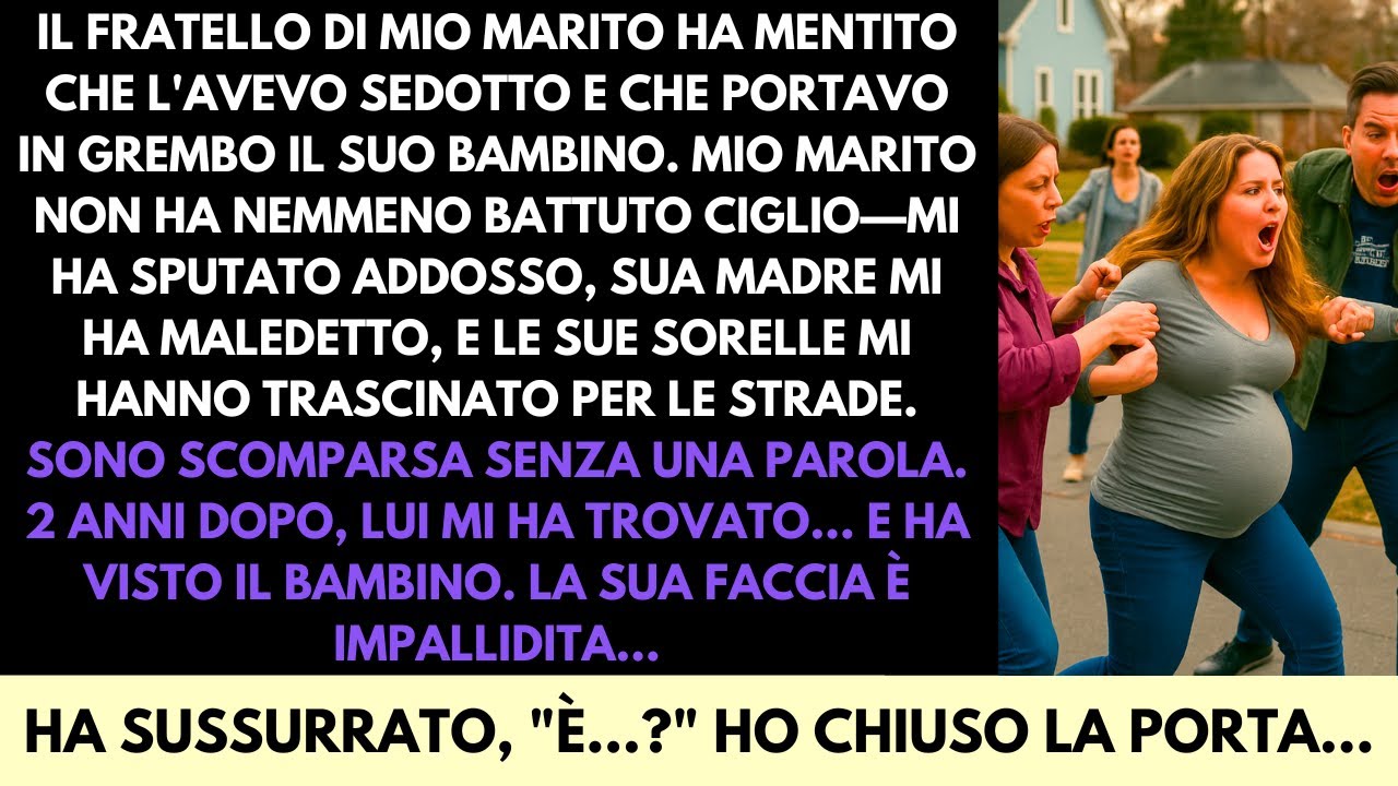 Mio Marito Mi Ha Sputato Addosso Dopo la Bugia di Suo Fratello—Sono Sparita Finché L’ha Visto