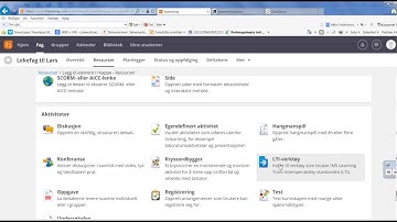 LTI verktøy i itslearning