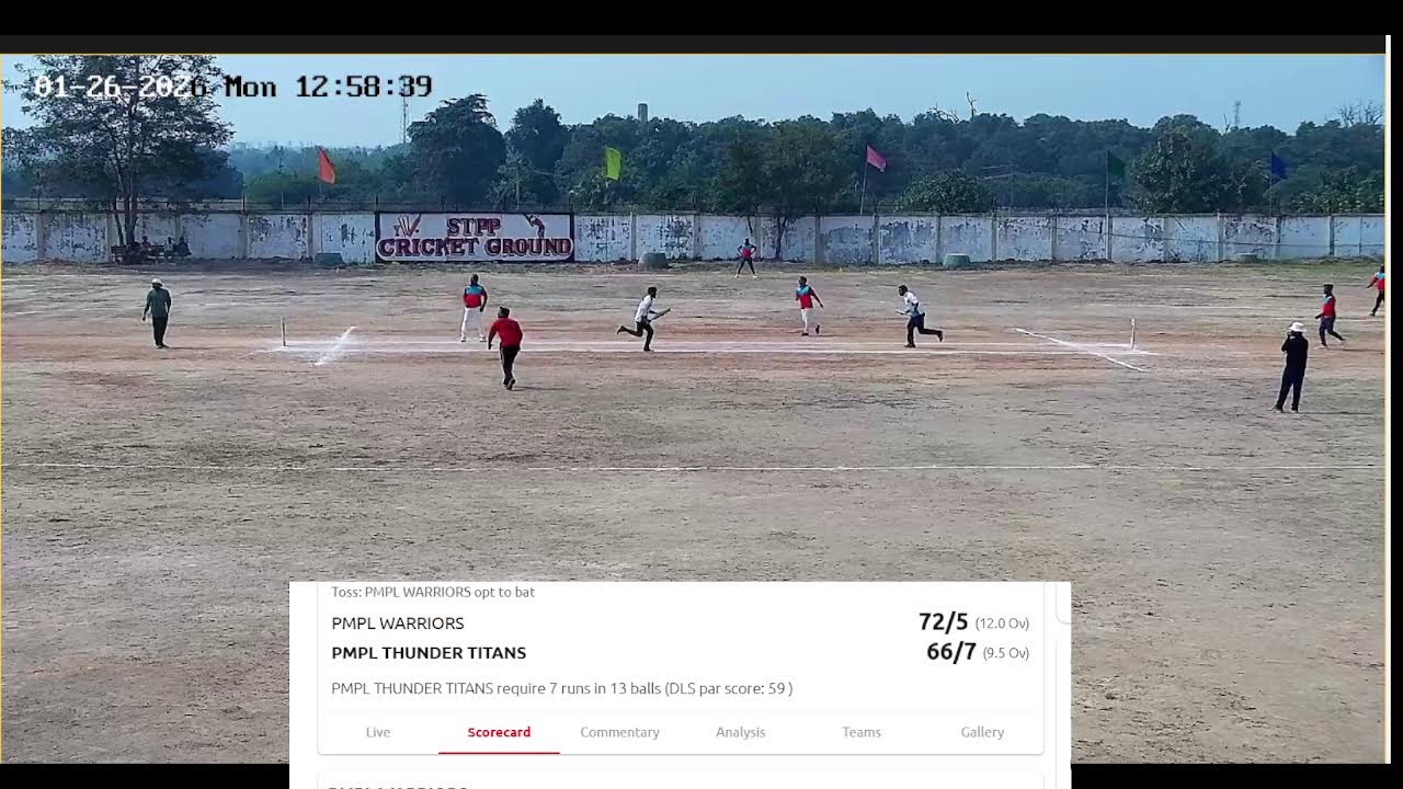 PMPL THUNDER TITANS VS PMPL WARRIORS (MATCH-14)