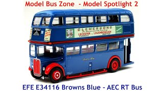 Mbz Model Spotlight 2 - Efe E34116 - Browns Blue Aec Rt Bus