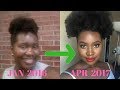 How I Grew my Natural Hair FAST! | RITA OKOLO