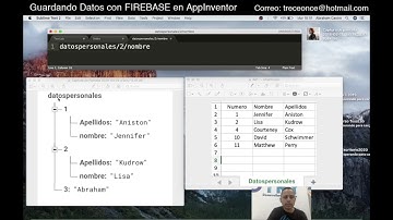 Clase3 Firebase Appinventor